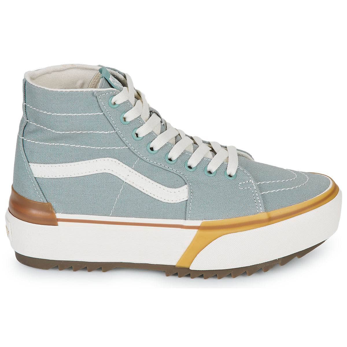 Sneakers alte Donna Vans SK8-HI TAPERED STACKED Blu