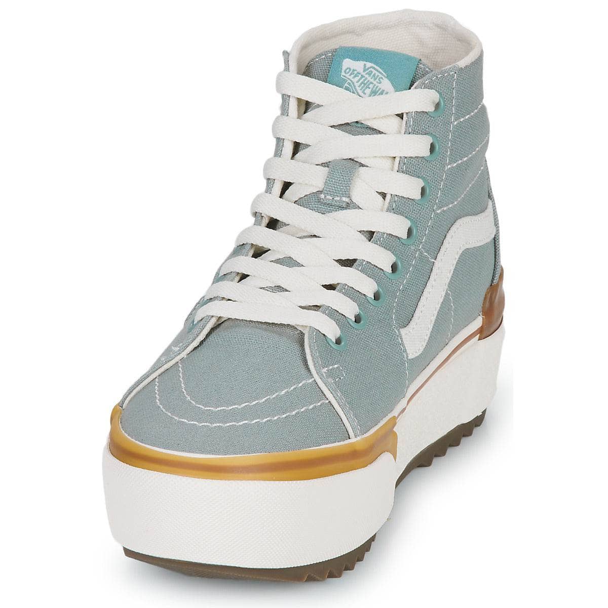 Sneakers alte Donna Vans SK8-HI TAPERED STACKED Blu
