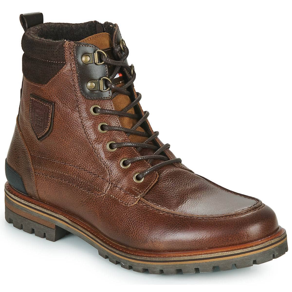 Stivaletti Uomo Pantofola d’Oro MASSI UOMO HIGH Marrone