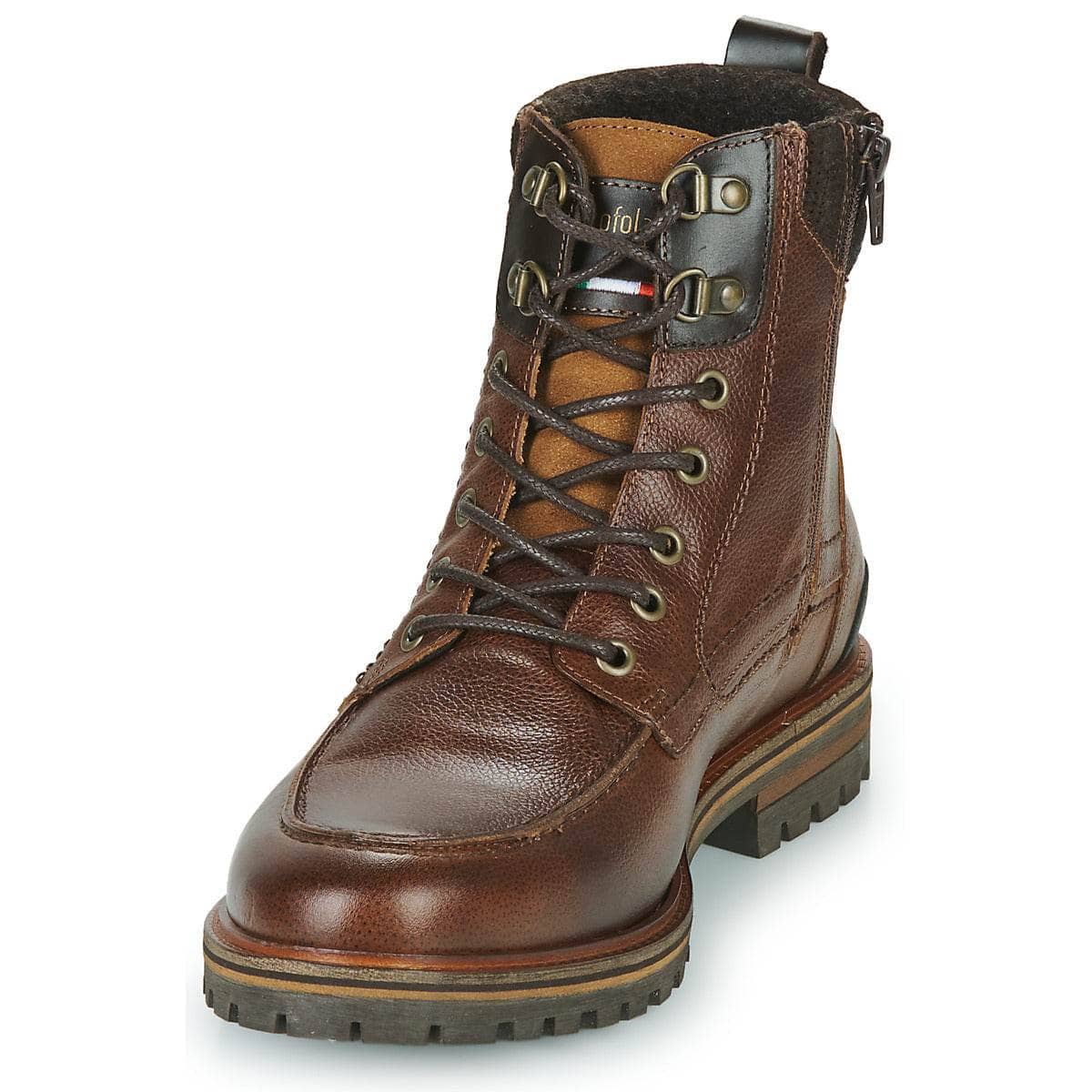 Stivaletti Uomo Pantofola d’Oro MASSI UOMO HIGH Marrone