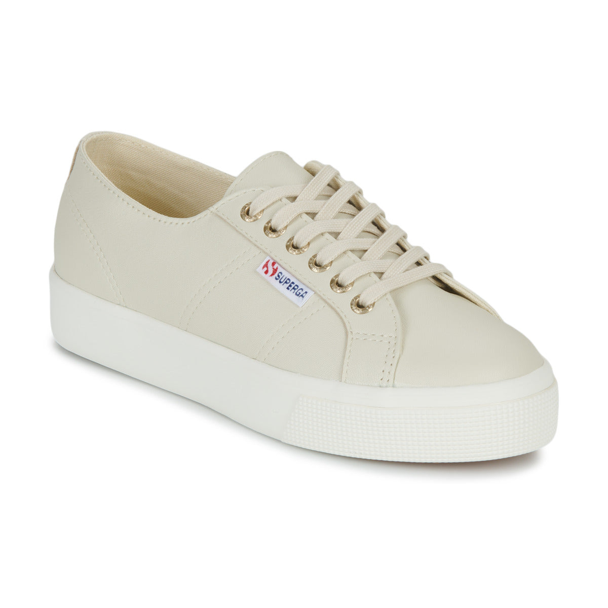 Sneakers basse Donna Superga 2730 NAPPA Beige