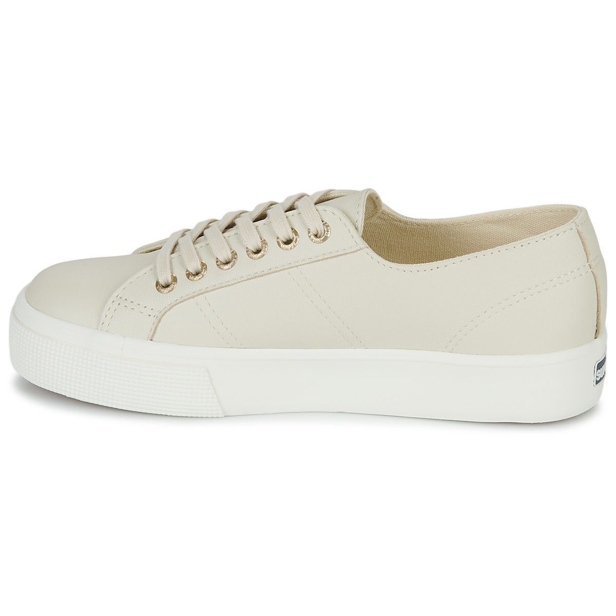 Sneakers basse Donna Superga 2730 NAPPA Beige