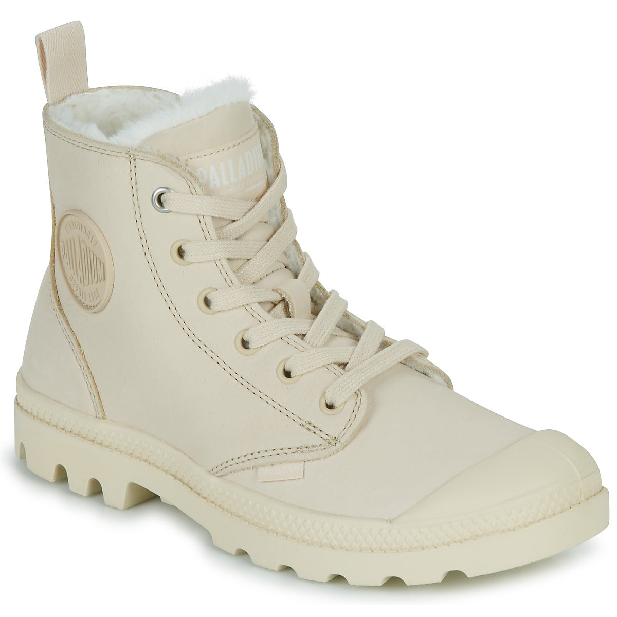 Stivaletti Donna Palladium  PAMPA HI ZIP WL  Beige