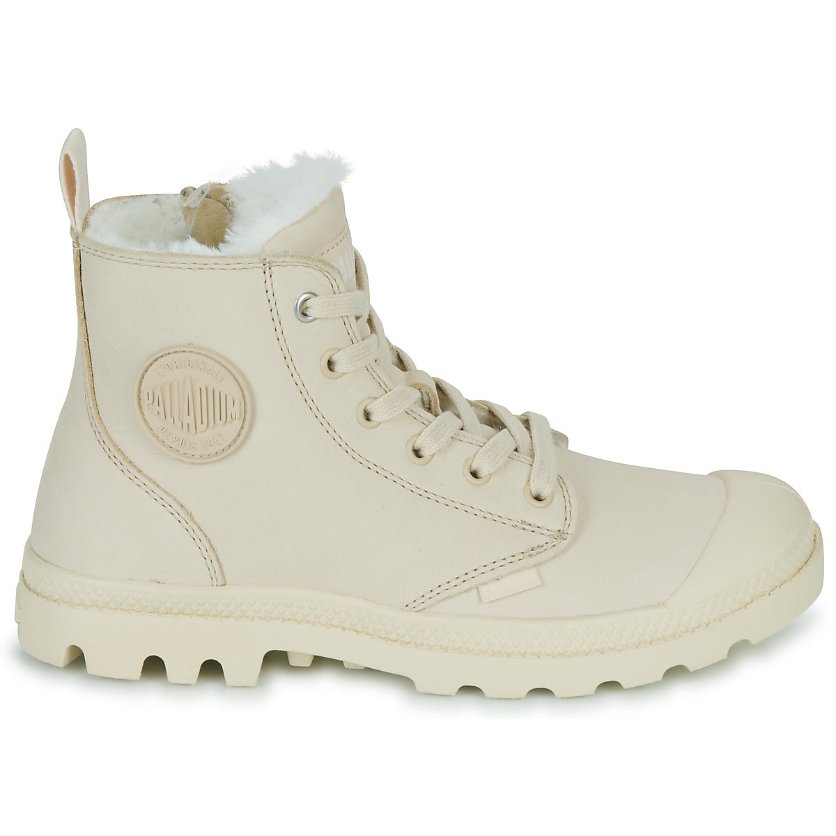 Stivaletti Donna Palladium  PAMPA HI ZIP WL  Beige