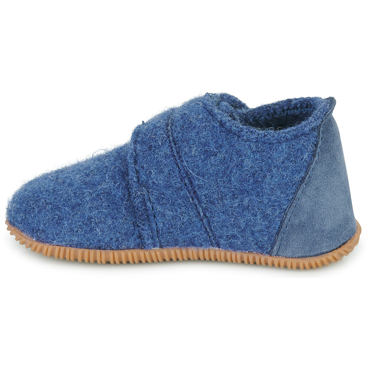 Pantofole bambini ragazza Giesswein  OBERSTAUFEN  Blu