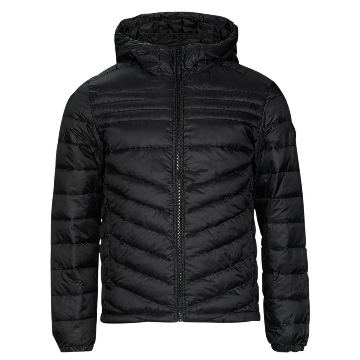 Piumino Uomo Jack & Jones JJEHERO PUFFER HOOD Nero