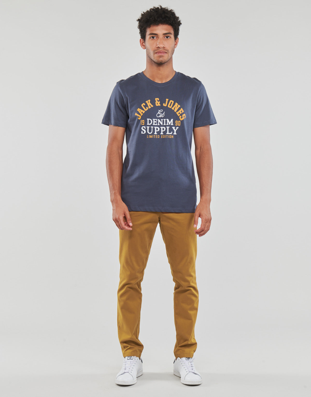 Pantalone Chino Uomo Jack & Jones JPSTMARCO JJBOWIE SA Marrone