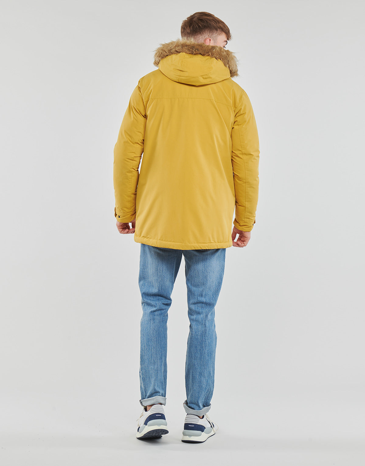 Parka Uomo Jack & Jones JJWINNER PARKA Giallo