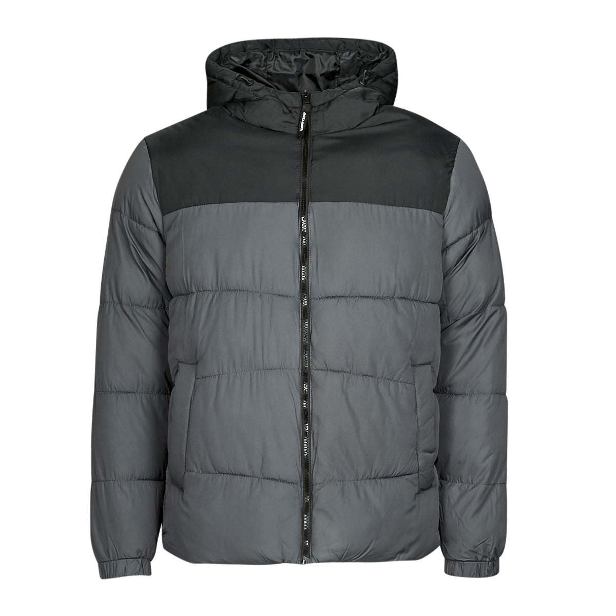 Piumino Uomo Jack & Jones JJCHILI PUFFER HOOD Grigio