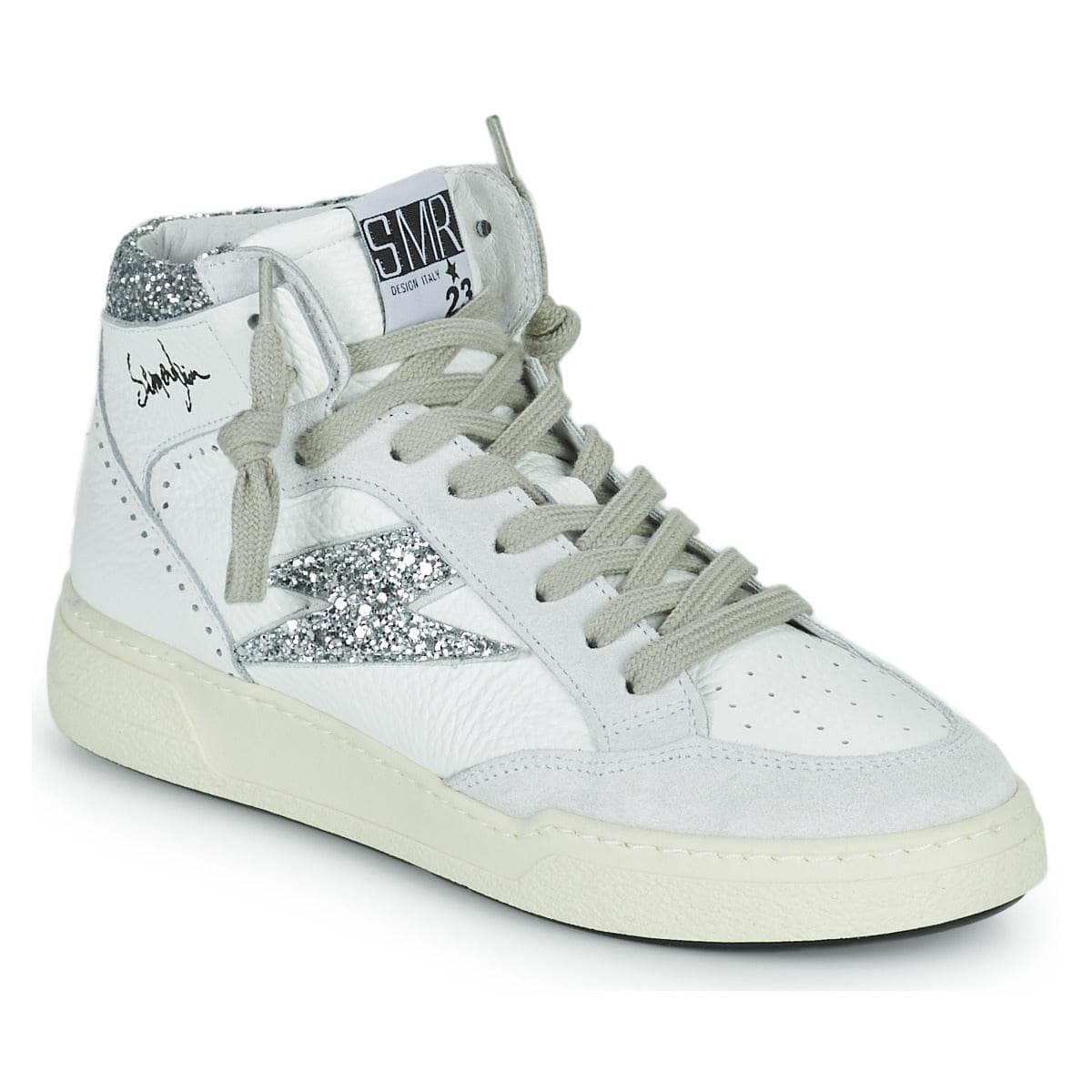 Sneakers alte Donna Semerdjian BRAGA Bianco