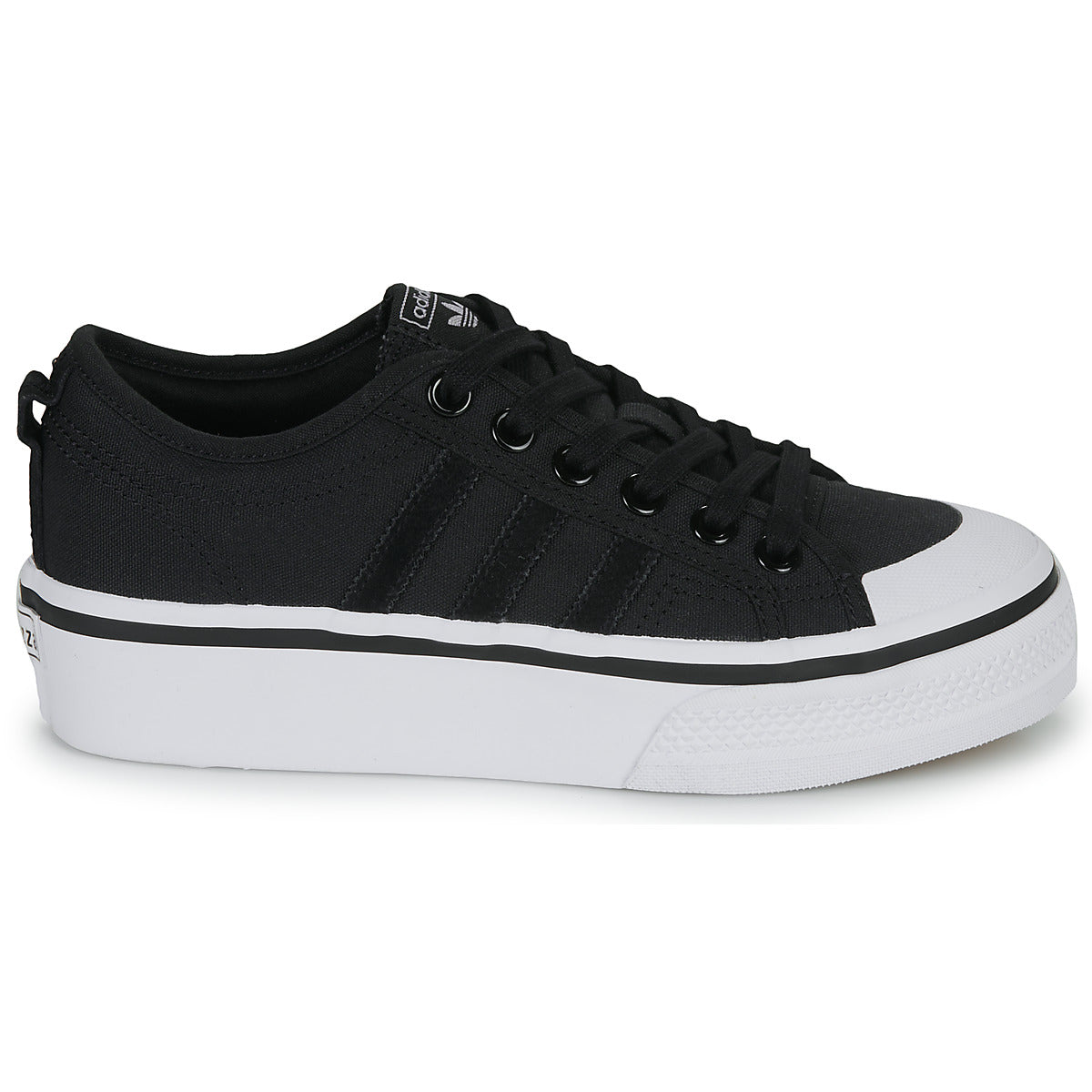 Sneakers basse Donna adidas  NIZZA PLATFORM W  Nero