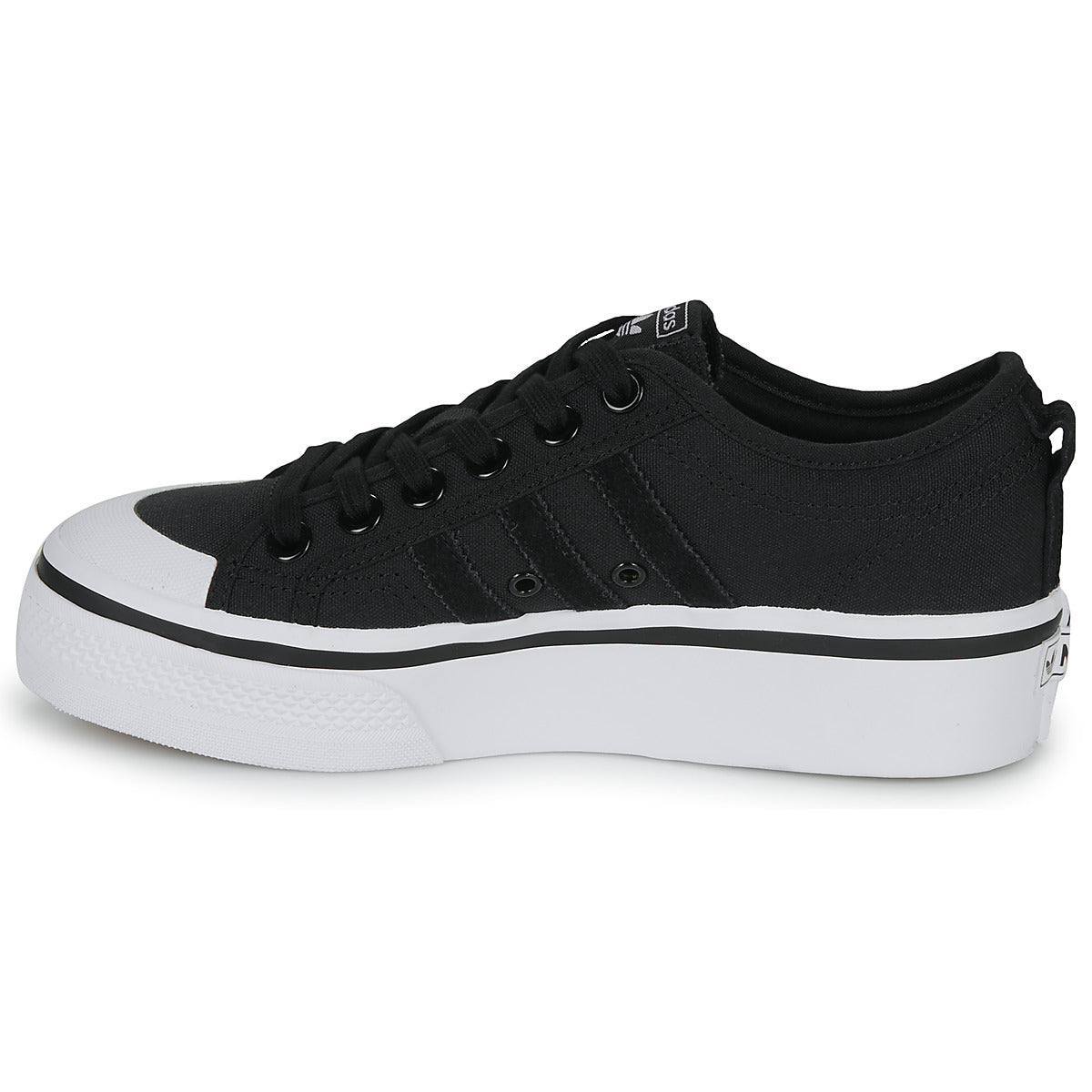 Sneakers basse Donna adidas  NIZZA PLATFORM W  Nero