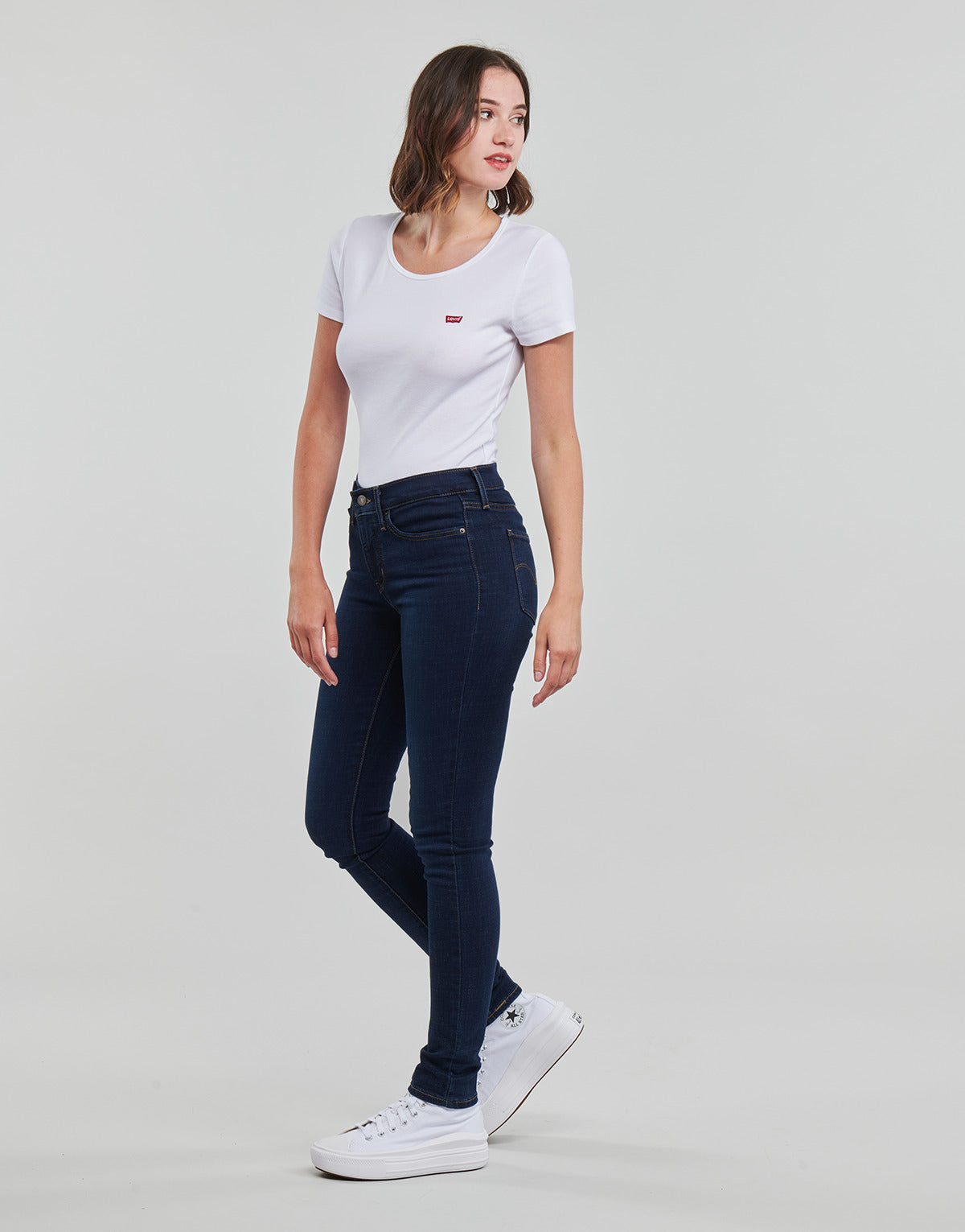 Jeans skynny Donna Levis 311 SHAPING SKINNY Marine