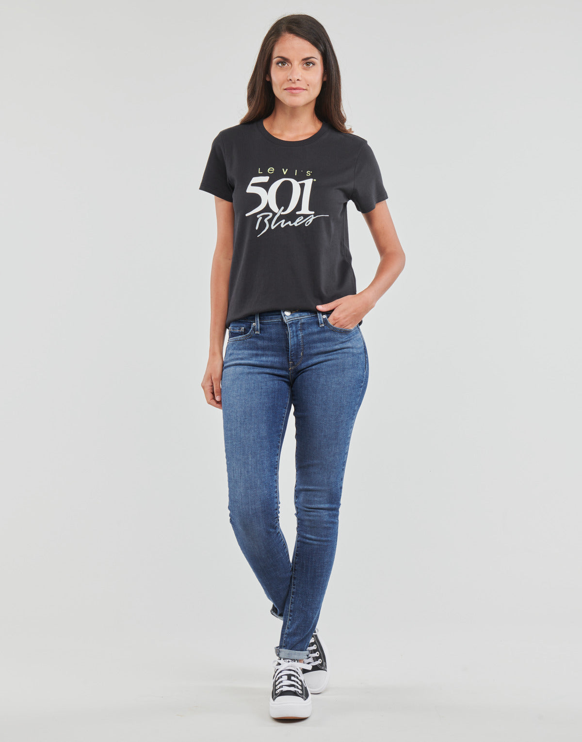 Jeans skynny Donna Levis  311 SHAPING SKINNY  Marine