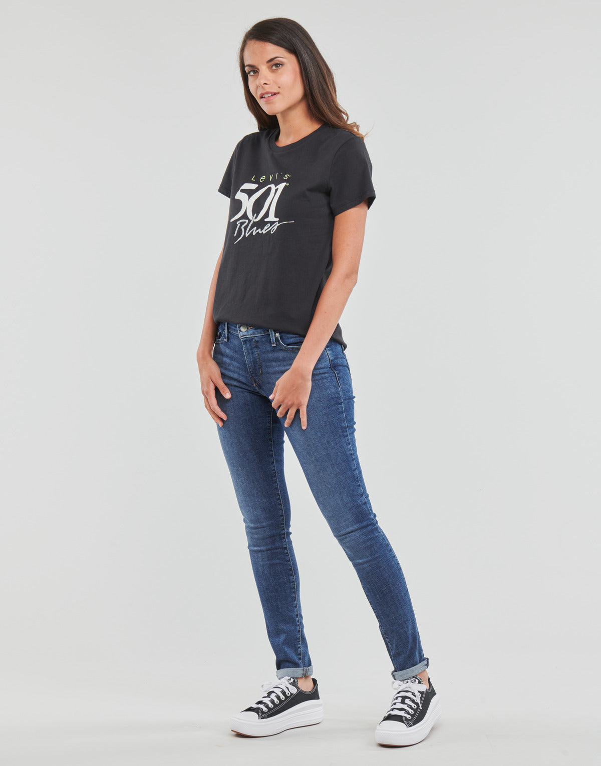 Jeans skynny Donna Levis  311 SHAPING SKINNY  Marine