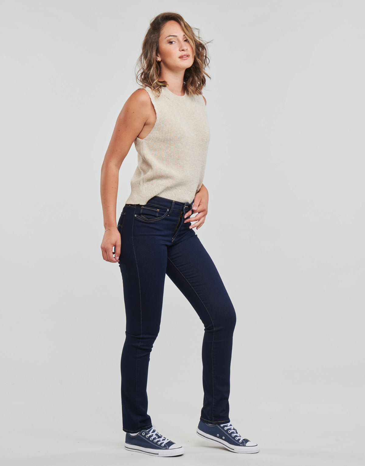 Jeans Slim Donna Levis 312 SHAPING SLIM Marine