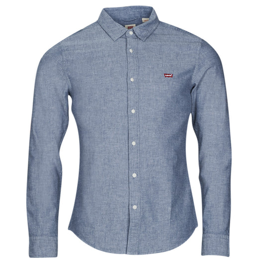 Camicia a maniche lunghe Uomo Levis  LS BATTERY HM SHIRT SLIM  Blu