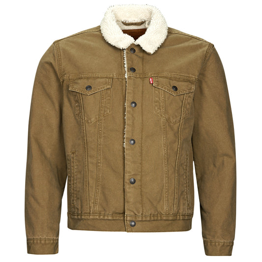 Giacca in jeans Uomo Levis  TYPE 3 SHERPA TRUCKER  Beige