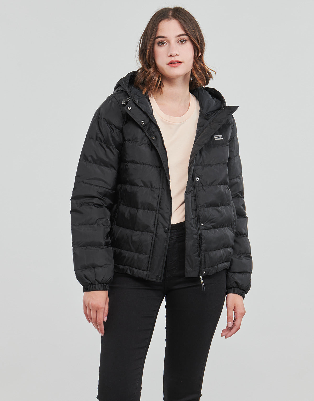 Piumino Donna Levis EDIE PACKABLE JACKET Nero