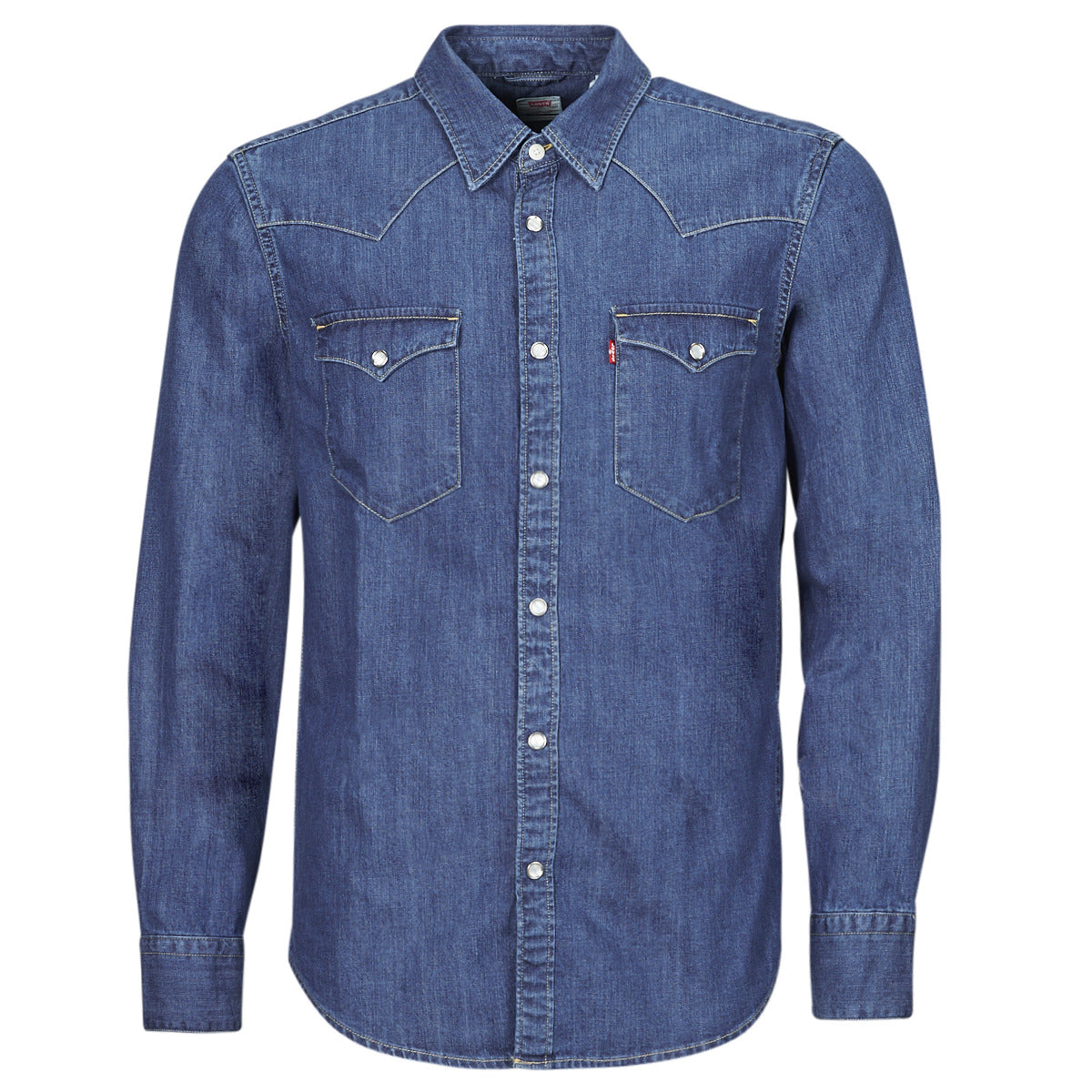 Camicia a maniche lunghe Uomo Levis  BARSTOW WESTERN STANDARD  Blu