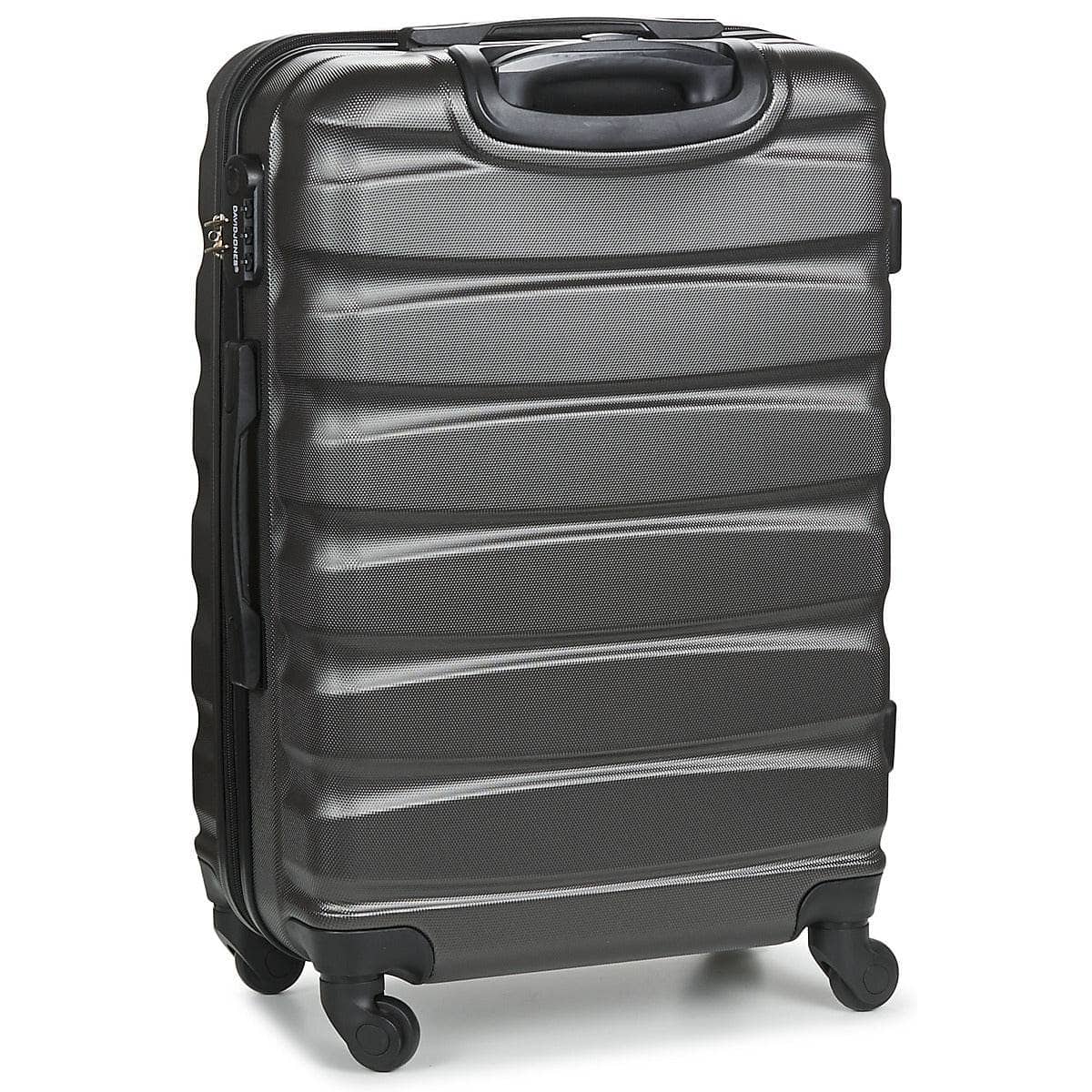 Valigia rigida Uomo David Jones CHAUVETTINI 65L MEDIUM Grigio