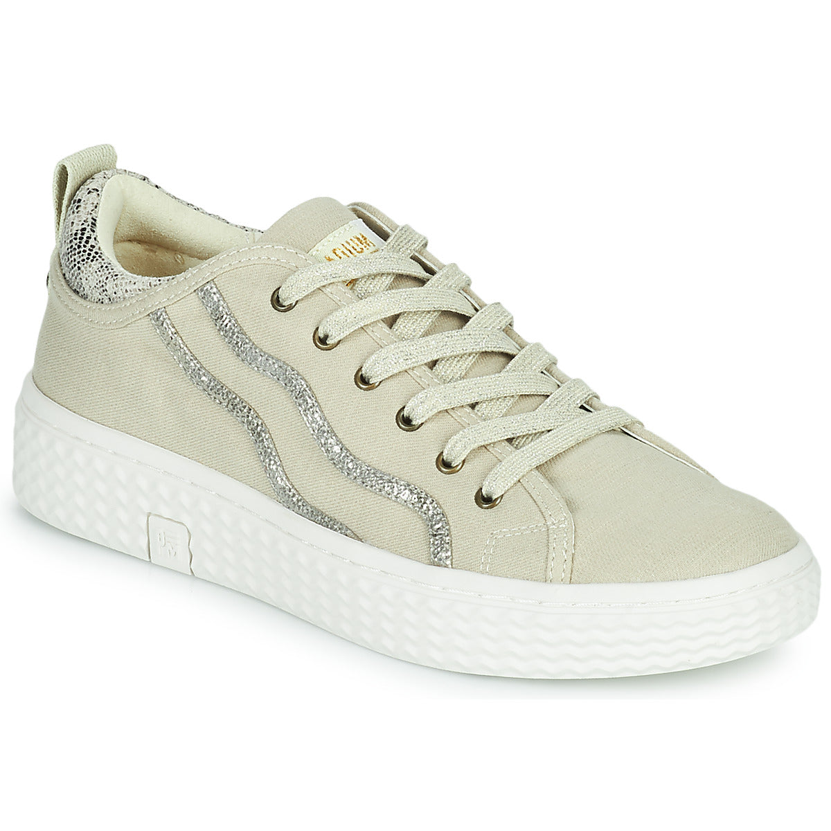 Sneakers basse Donna Palladium  TEMPO 02 CVS~TAUPE~M  Beige