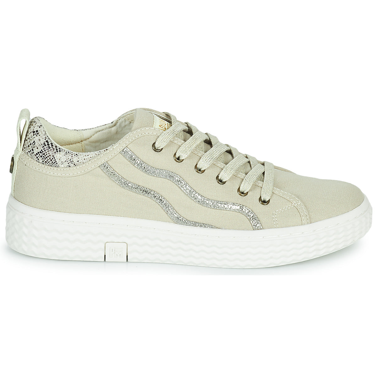 Sneakers basse Donna Palladium TEMPO 02 CVS~TAUPE~M Beige