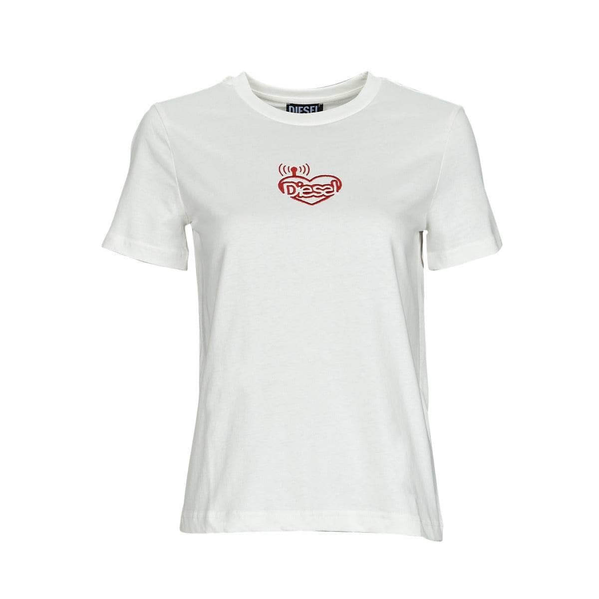 T-shirt Donna Diesel T-REG-E9 Bianco