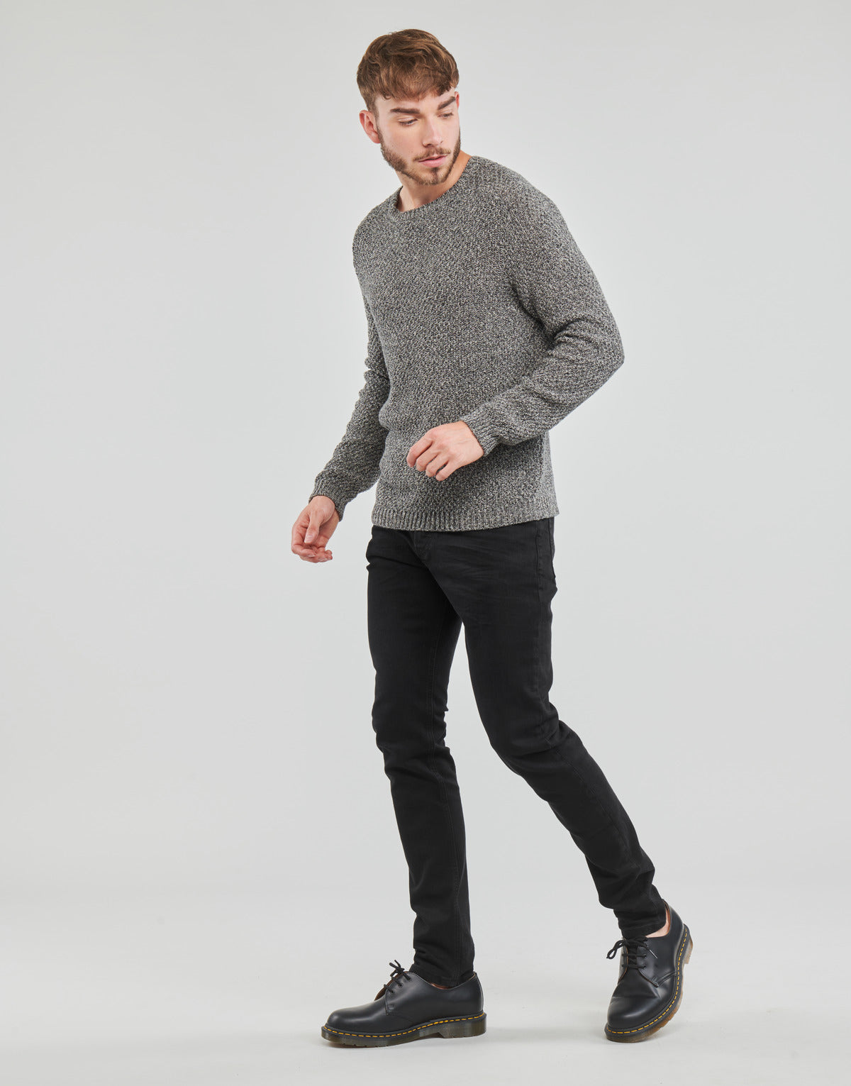 Jeans Slim Uomo Diesel D-LUSTER Nero