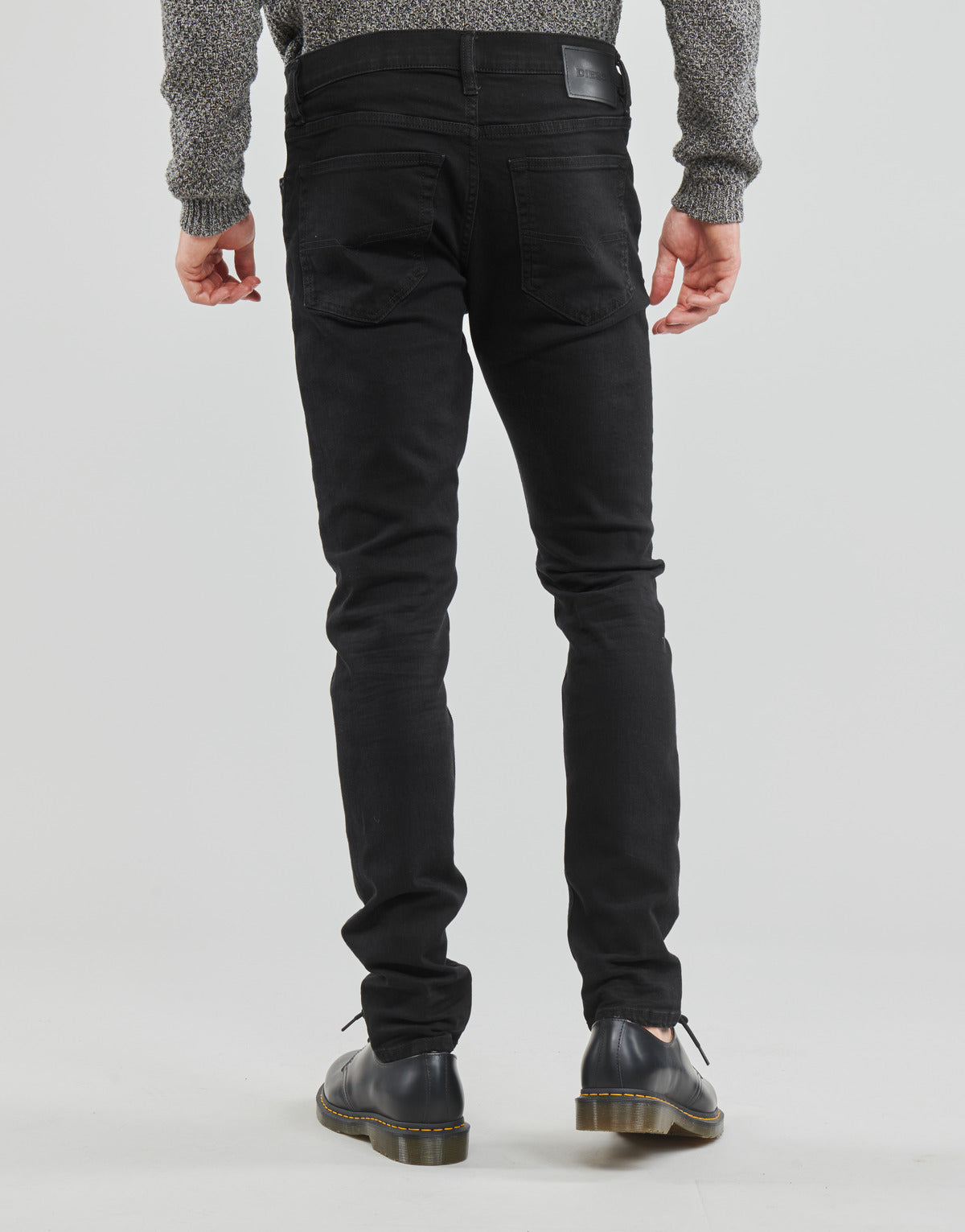 Jeans Slim Uomo Diesel D-LUSTER Nero