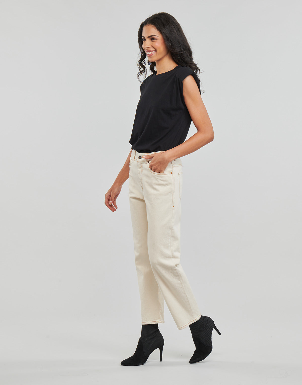 Jeans boyfriend Donna Diesel 2016 D-AIR Bianco