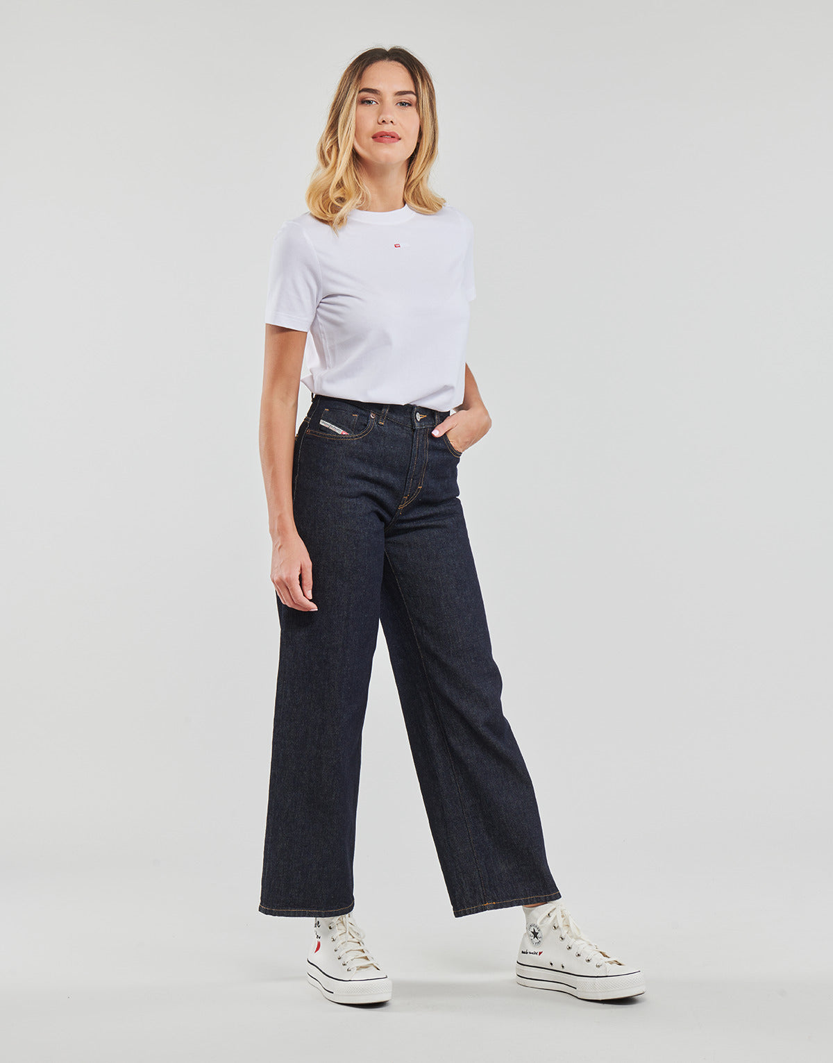 Jeans Flare Donna Diesel 2000 Blu