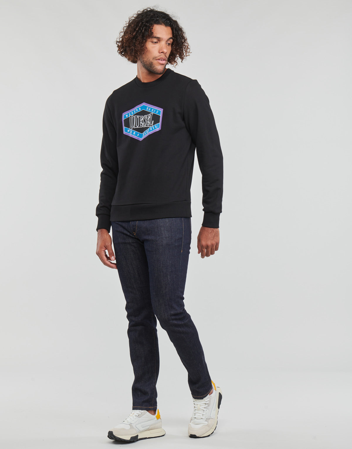 Jeans Slim Uomo Diesel 2019 D-STRUKT Blu