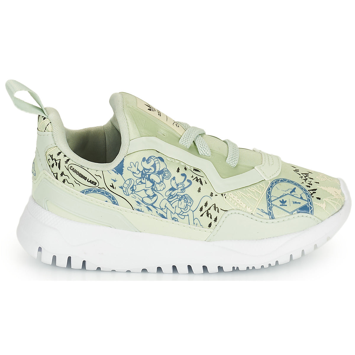 Scarpe bambini ragazza adidas ORIGINALS FLEX EL I Verde