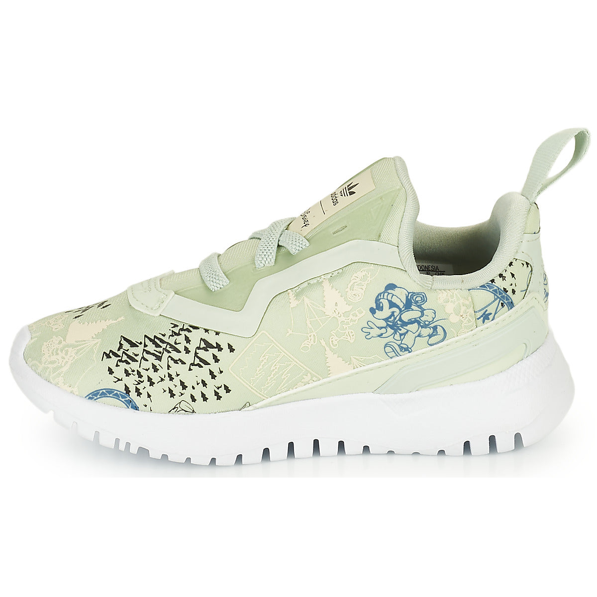 Scarpe bambini ragazza adidas ORIGINALS FLEX EL I Verde