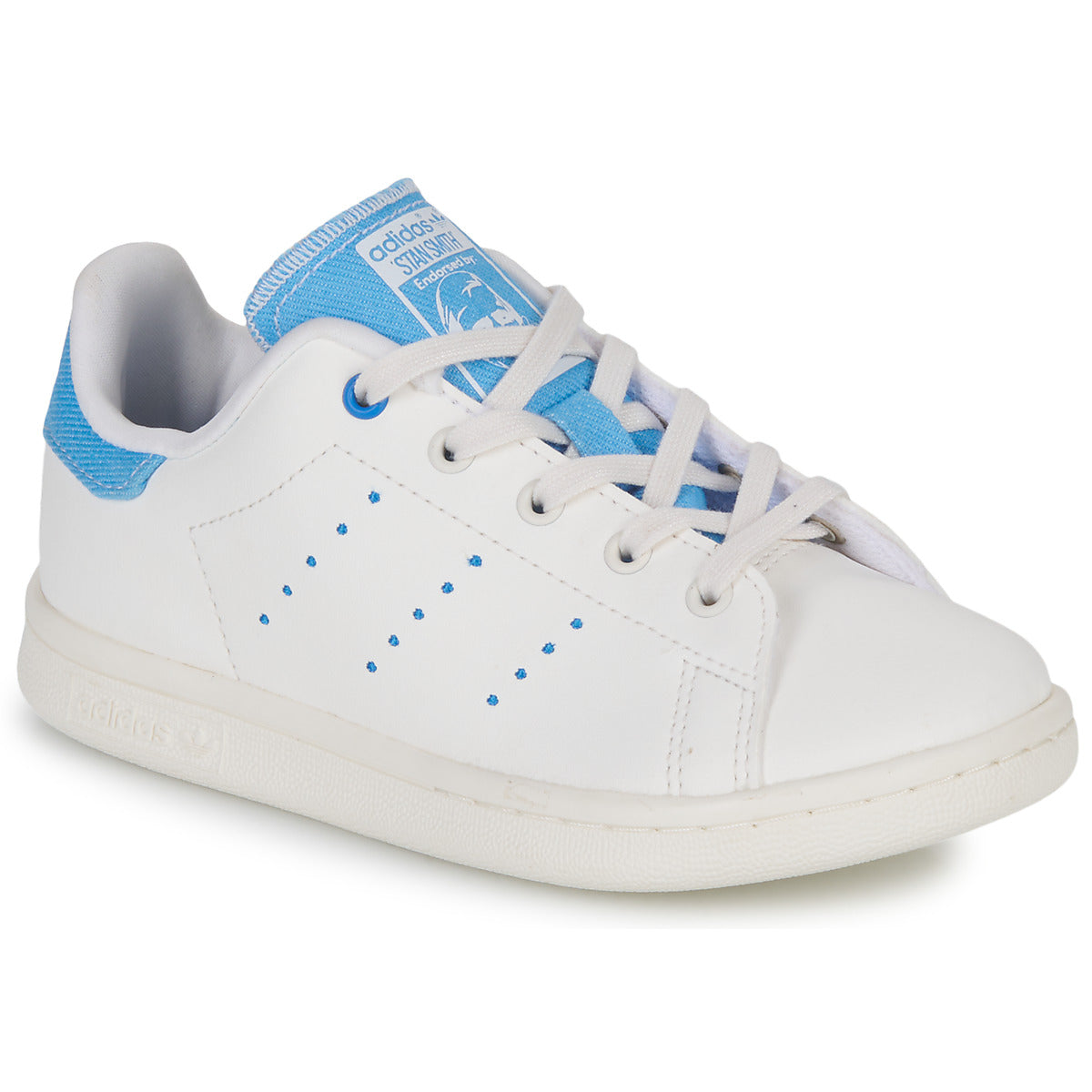 Scarpe bambini ragazza adidas STAN SMITH C Bianco