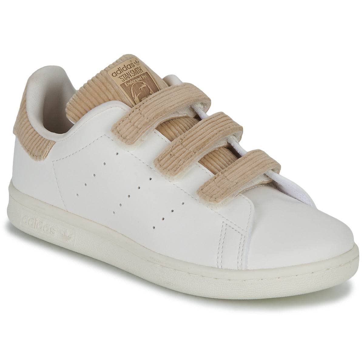 Scarpe bambini ragazza adidas STAN SMITH CF C Bianco