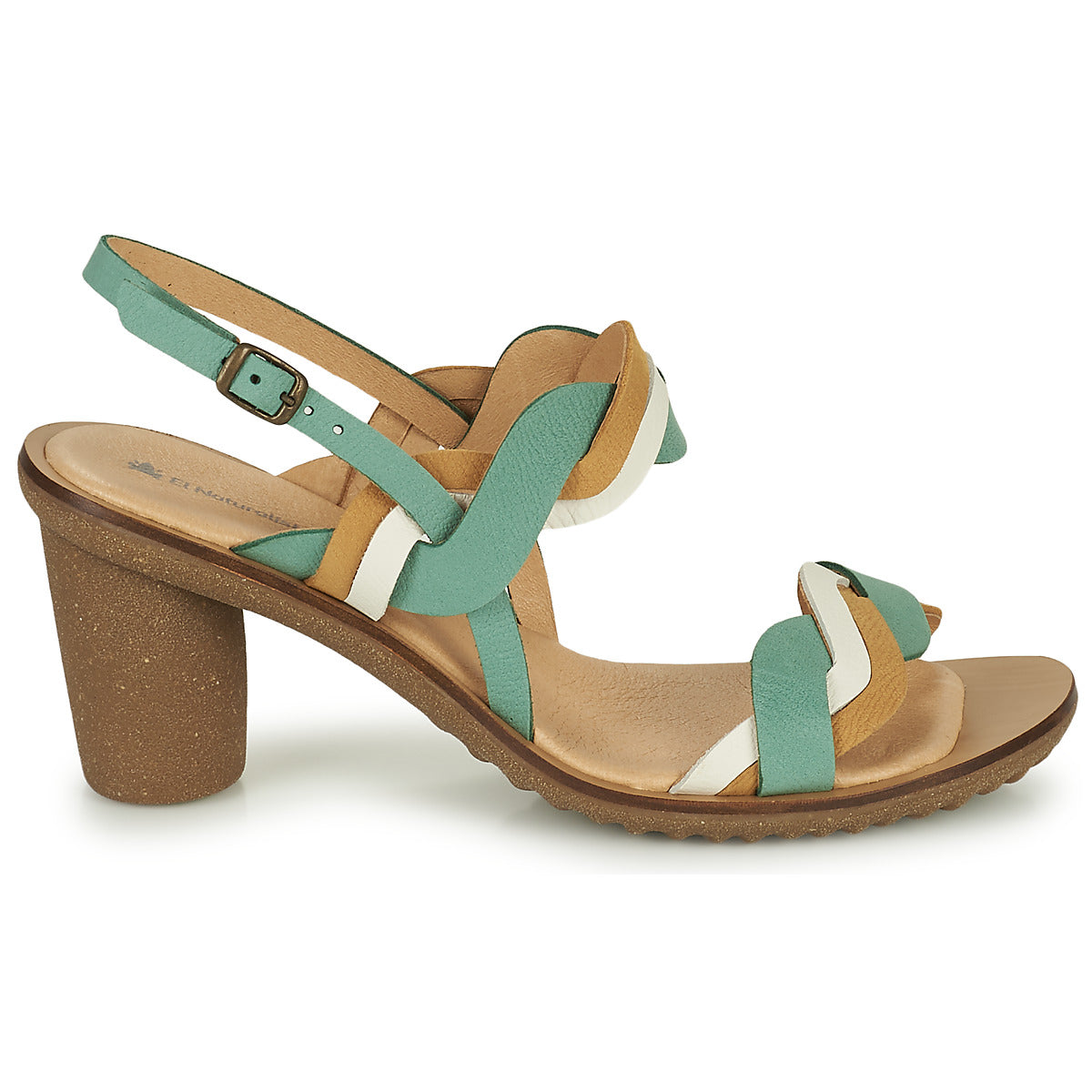 Sandali Donna El Naturalista  N5163-PLEASANT-MINT-MIXED  Verde