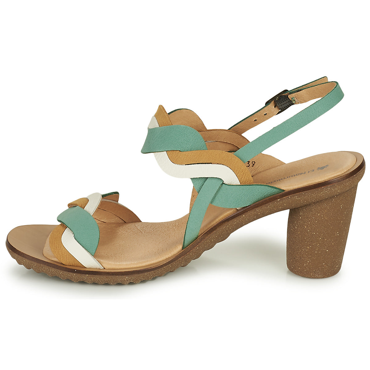 Sandali Donna El Naturalista  N5163-PLEASANT-MINT-MIXED  Verde