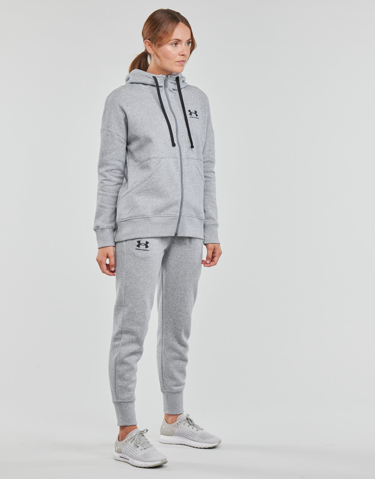 Pantaloni Sportivi Donna Under Armour Rival Fleece Joggers Grigio