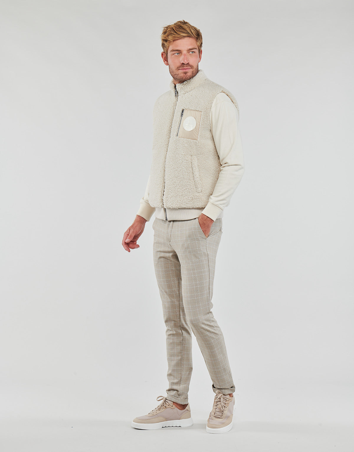 Giubbotto Uomo JOTT SAMI Bianco