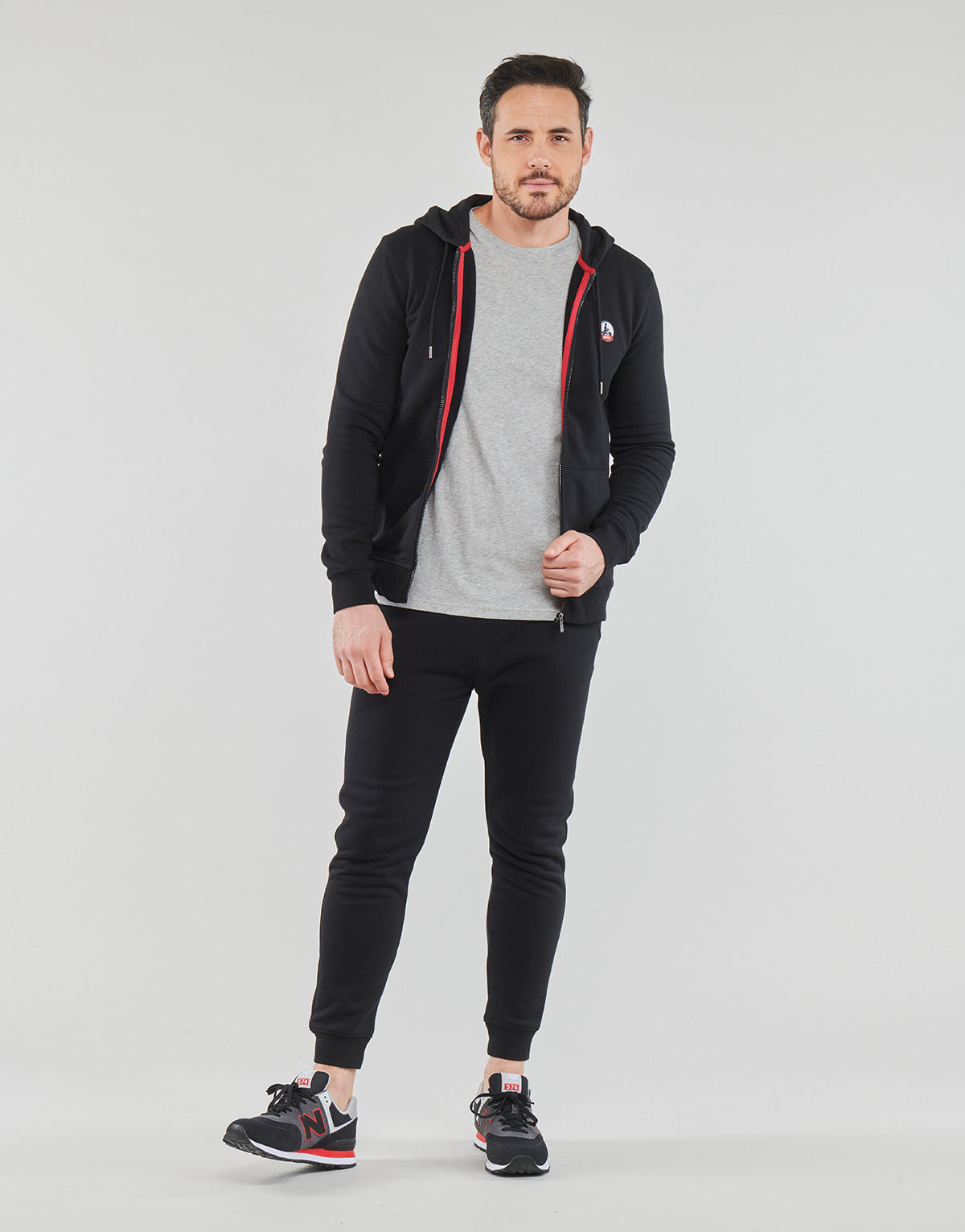 Pantaloni Sportivi Uomo JOTT SANTIAGO Nero