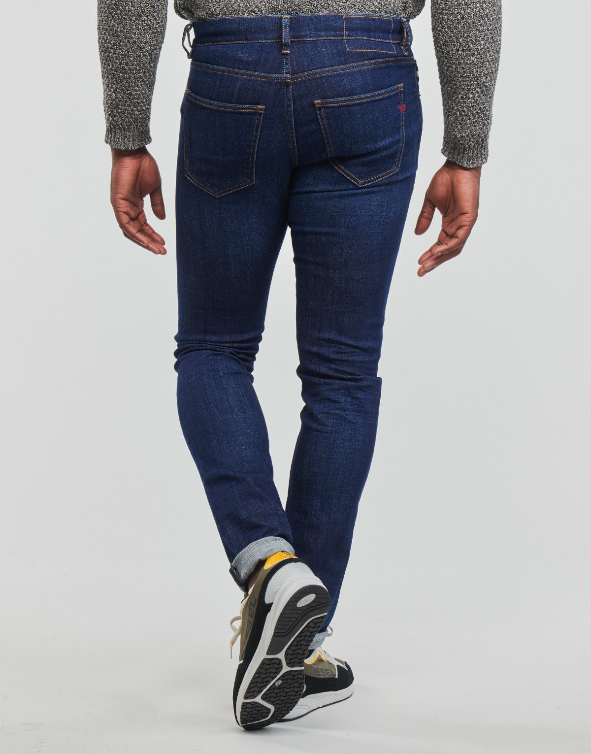 Jeans Slim Uomo Diesel 2019 D-STRUKT Blu