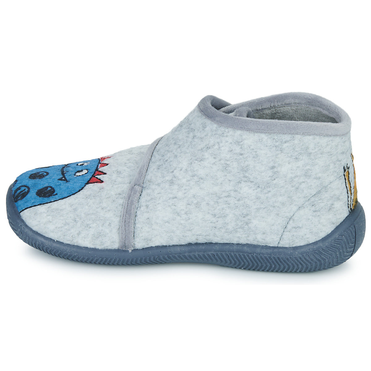 Pantofole bambini ragazzo Citrouille et Compagnie NEW 93 Grigio