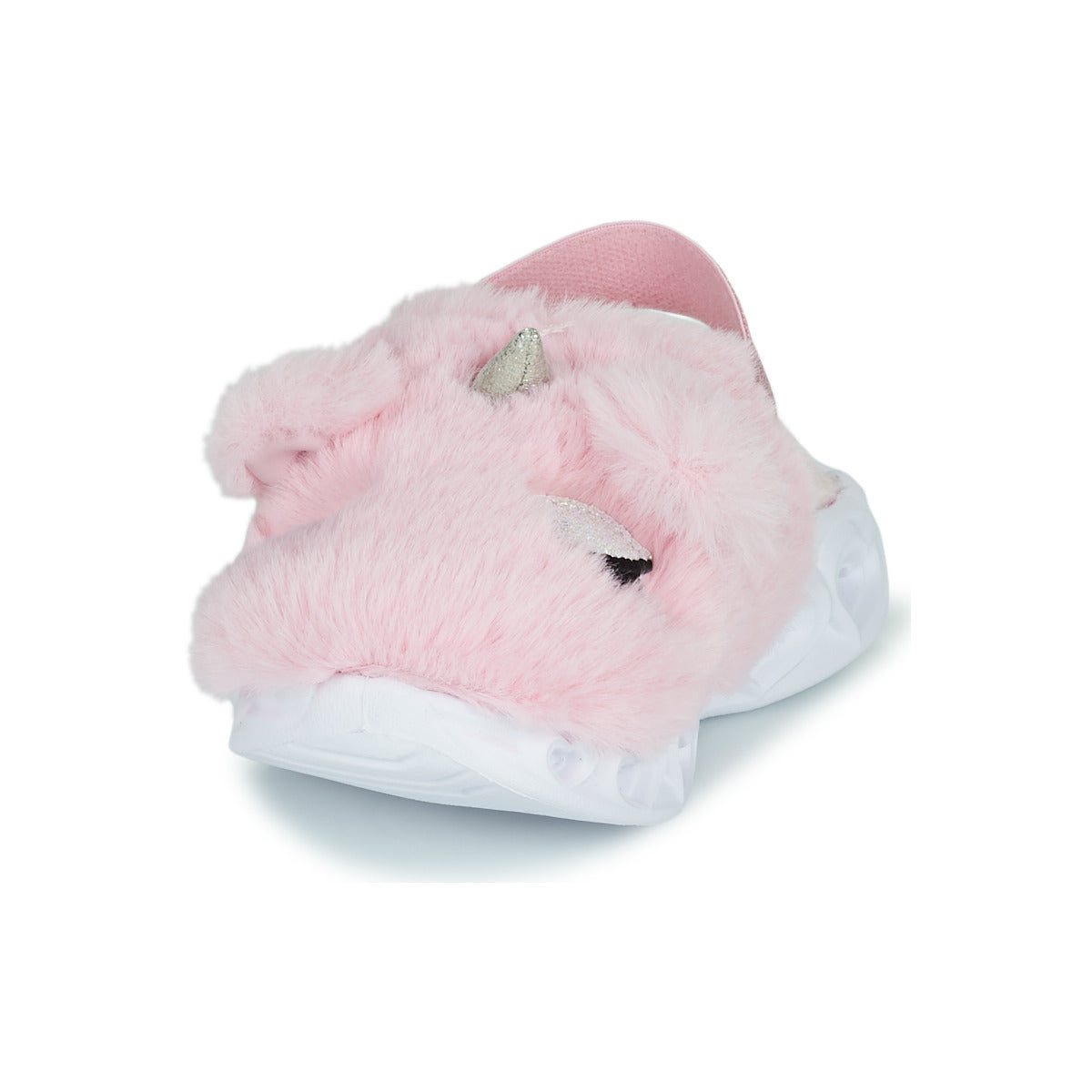 Pantofole bambini ragazza Skechers HEART LIGHTS SANDALS Rosa