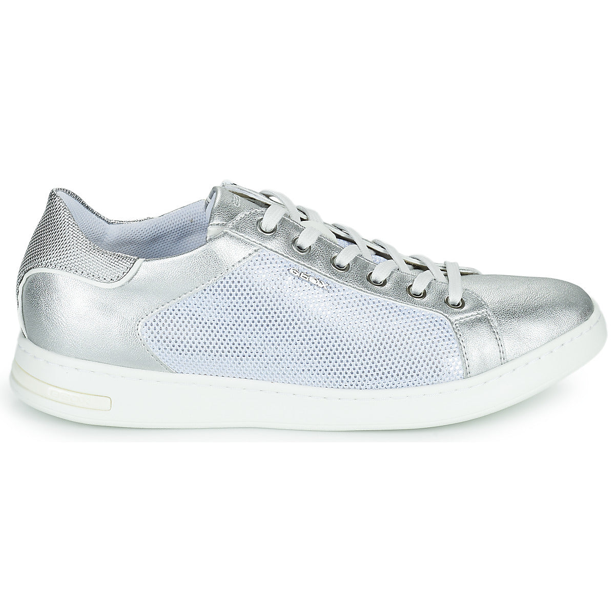 Sneakers basse Donna Geox  D041BB0ASAJC0626  Argento