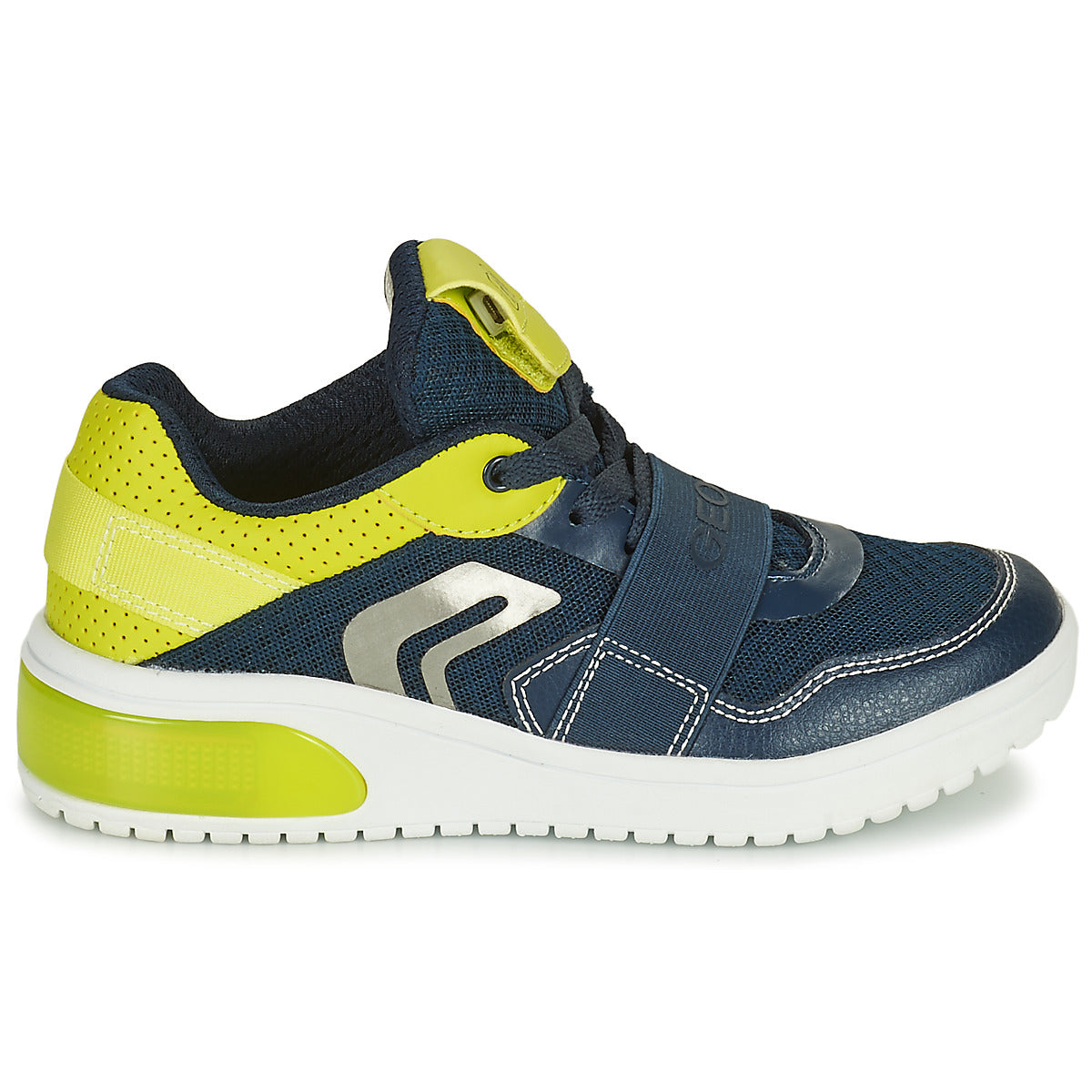 Scarpe bambini ragazza Geox  J XLED BOY  Blu