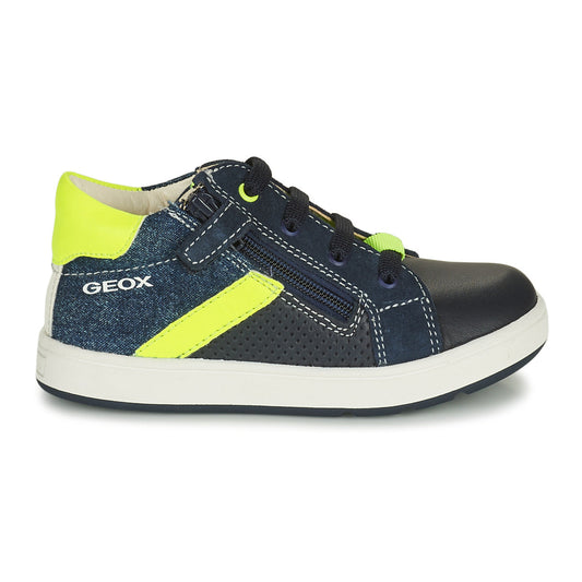 Scarpe bambini ragazzo Geox B BIGLIA B. B - NAPPA + DENIM SL Marine