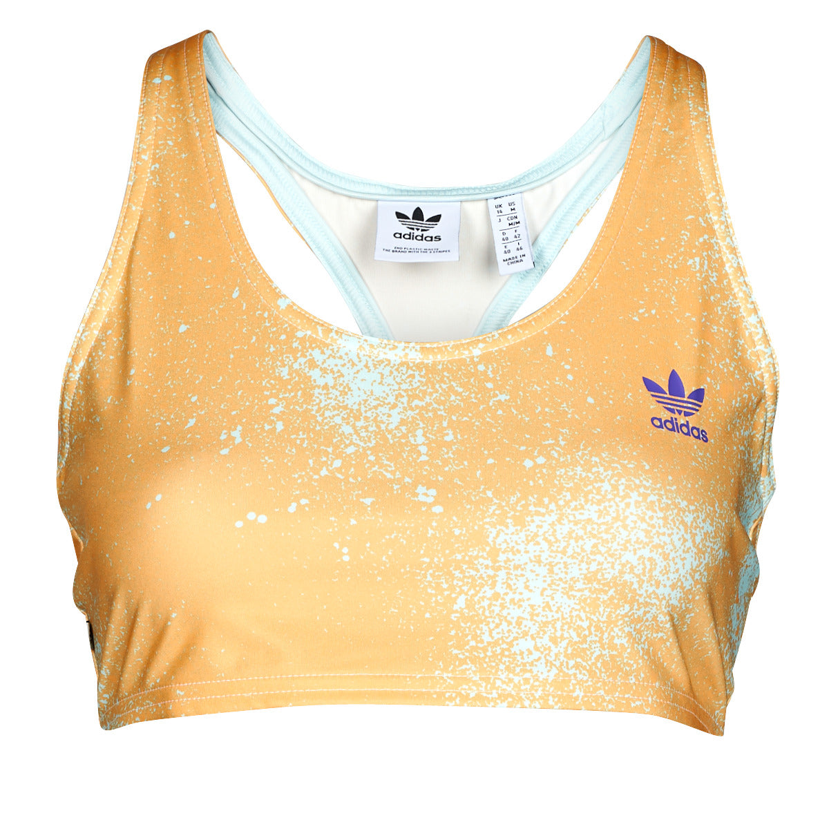 Reggiseno sportivo Donna adidas  AOP BRA TOP  Arancio