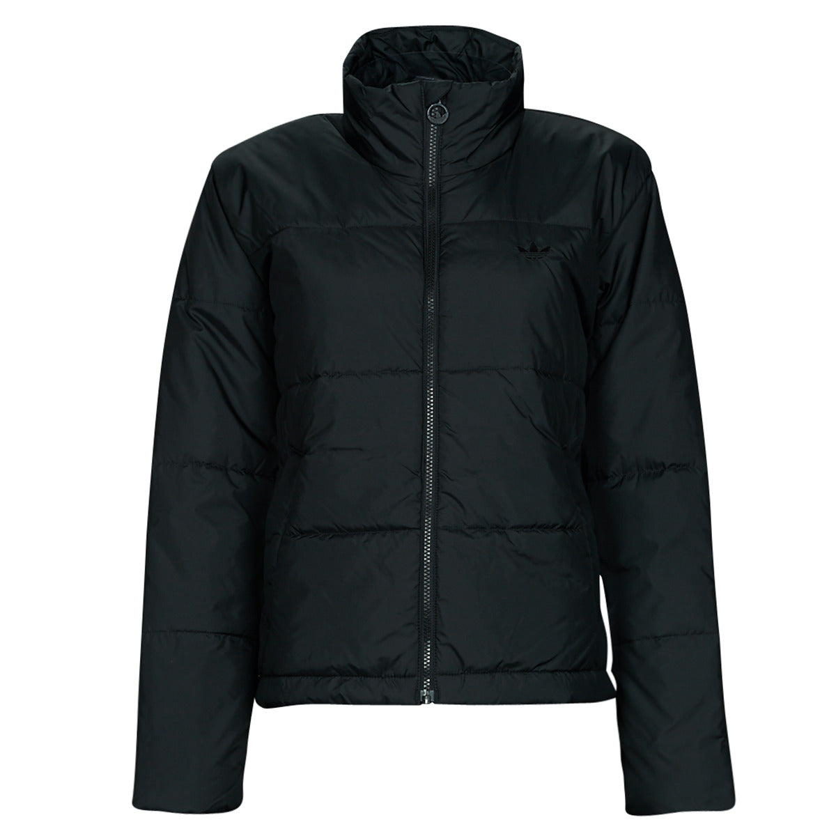 Piumino Donna adidas SHORT PUFFER Nero